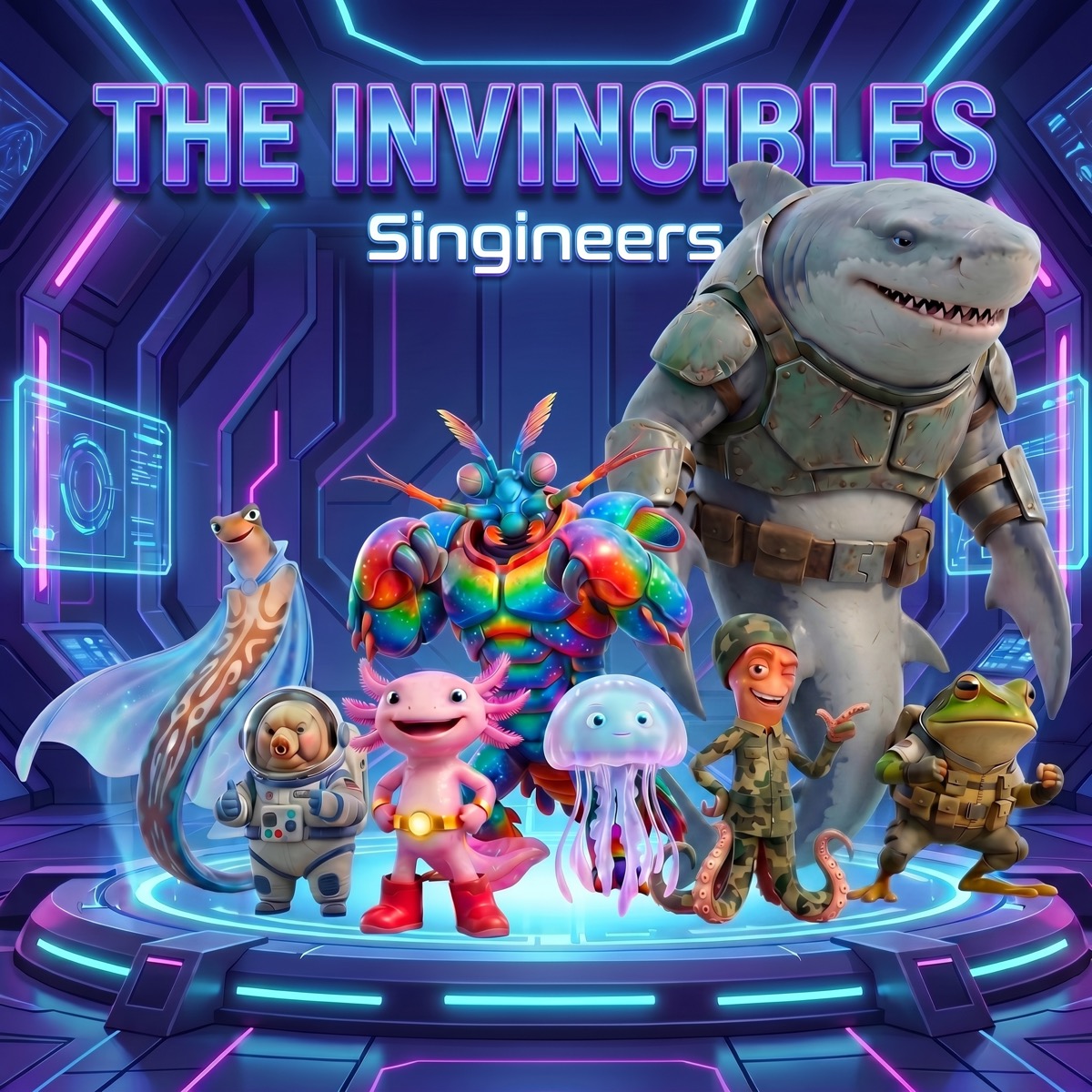 Singineers: The Invincibles cover